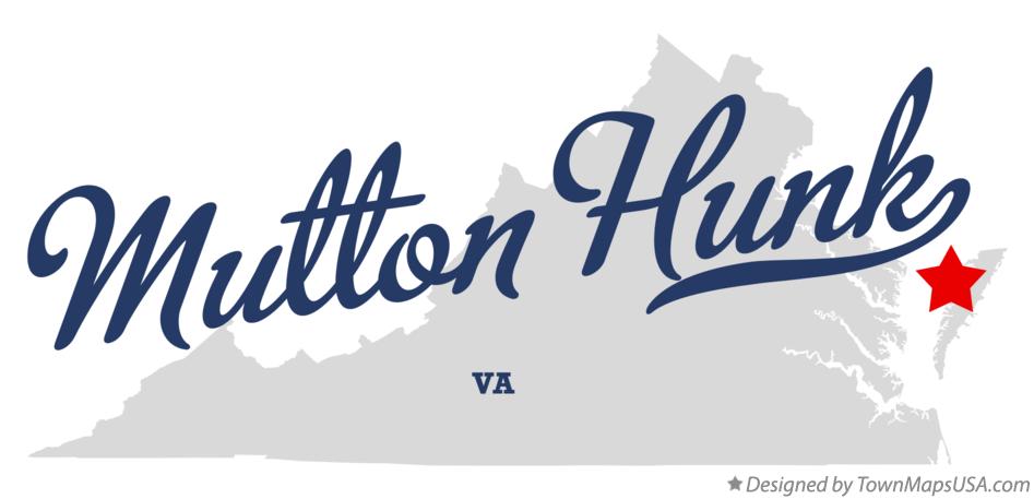Map of Mutton Hunk Virginia VA