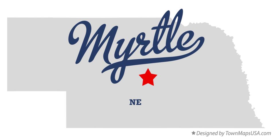 Map of Myrtle Nebraska NE