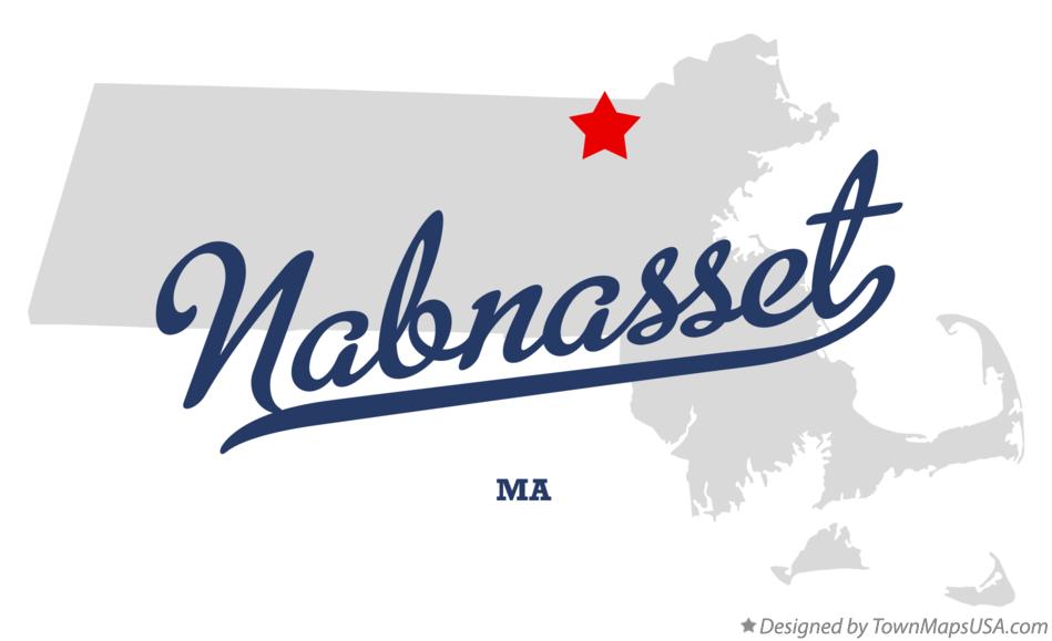 Map of Nabnasset Massachusetts MA