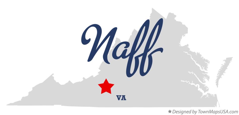 Map of Naff Virginia VA