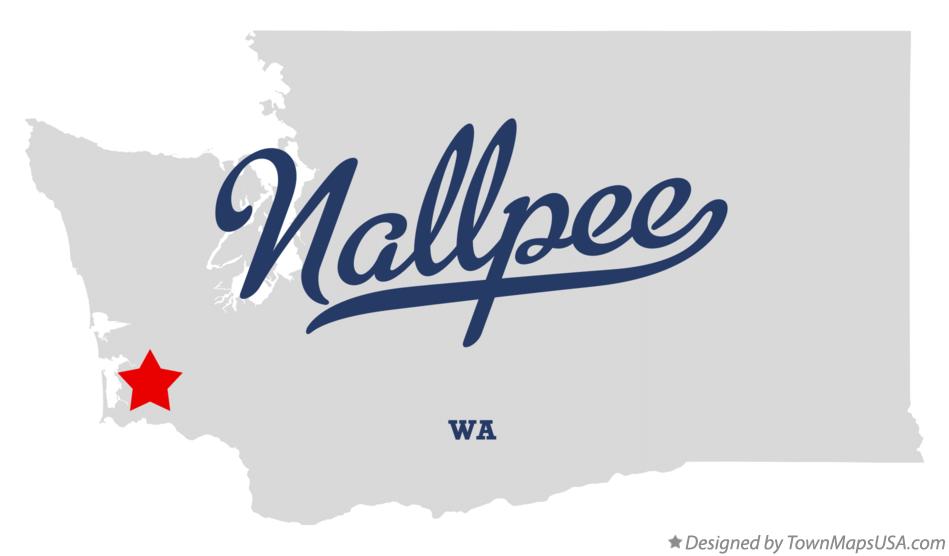 Map of Nallpee Washington WA