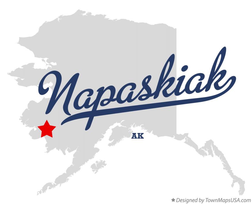 Map of Napaskiak Alaska AK