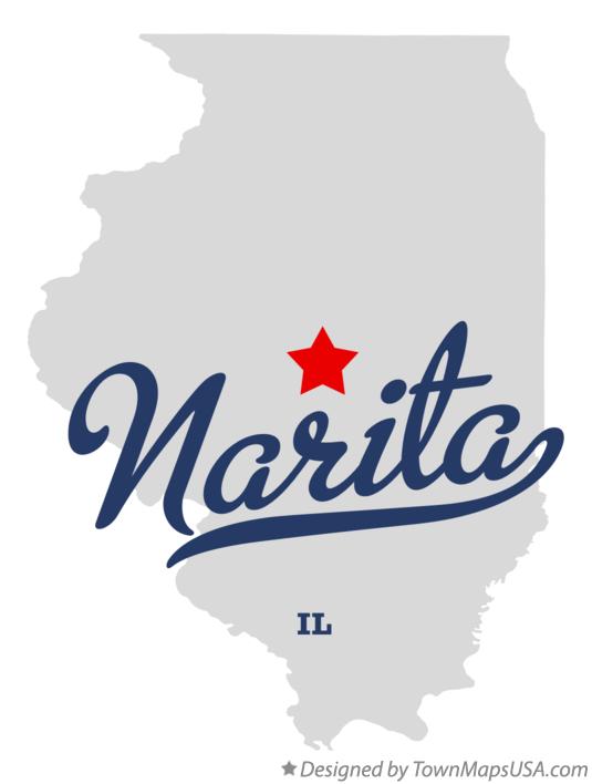 Map of Narita Illinois IL