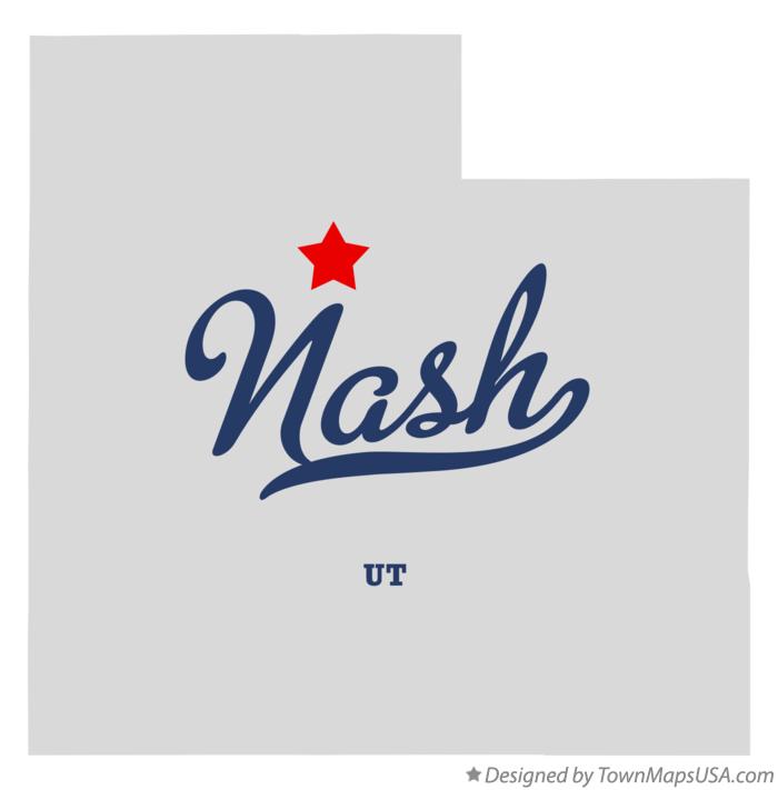 Map of Nash Utah UT