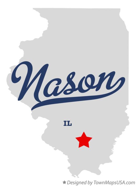 Map of Nason Illinois IL