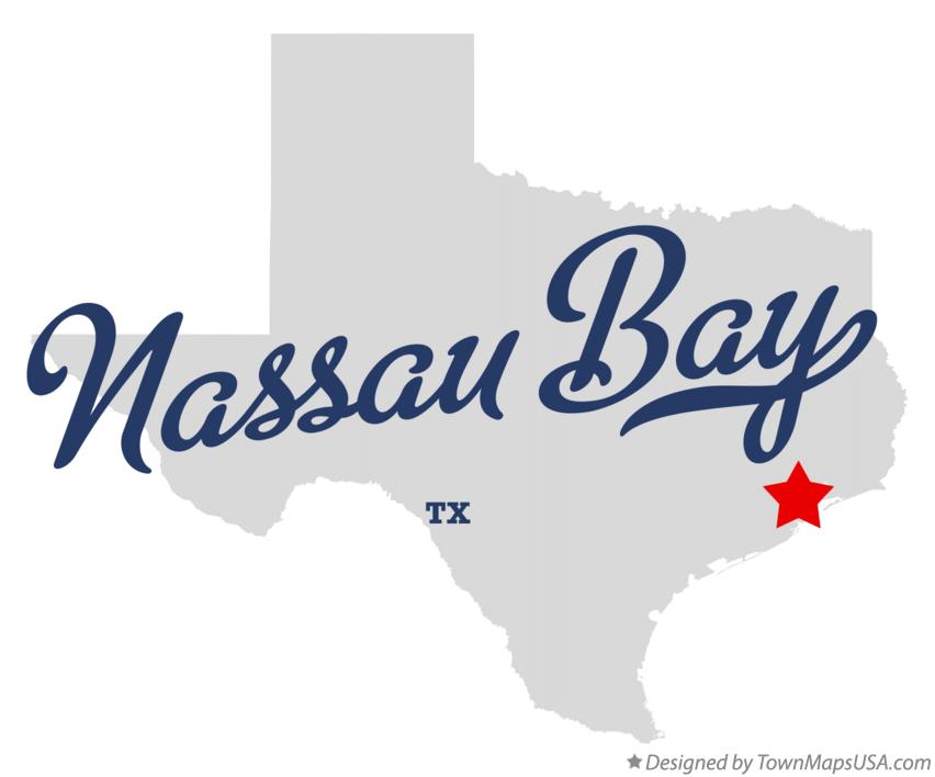 Map of Nassau Bay Texas TX