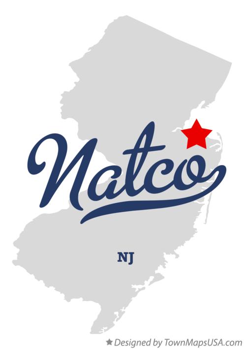 Map of Natco New Jersey NJ