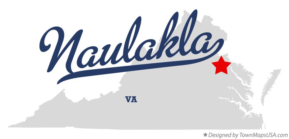 Map of Naulakla Virginia VA