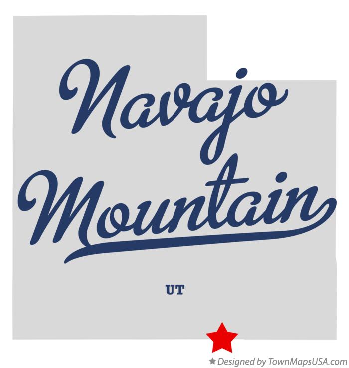 Map of Navajo Mountain Utah UT