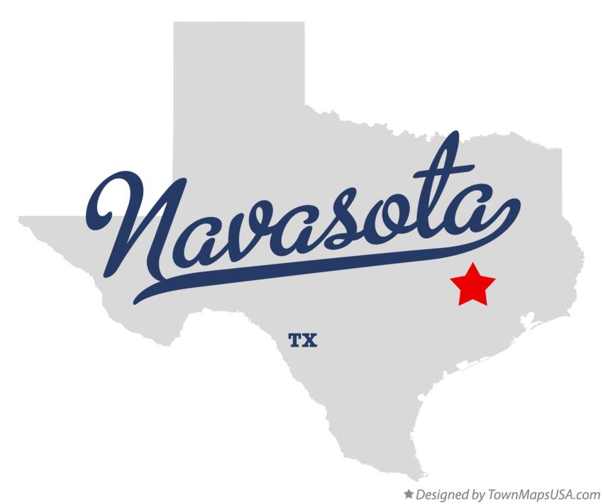 Map of Navasota Texas TX