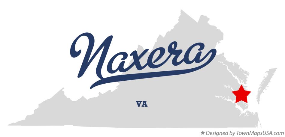 Map of Naxera Virginia VA