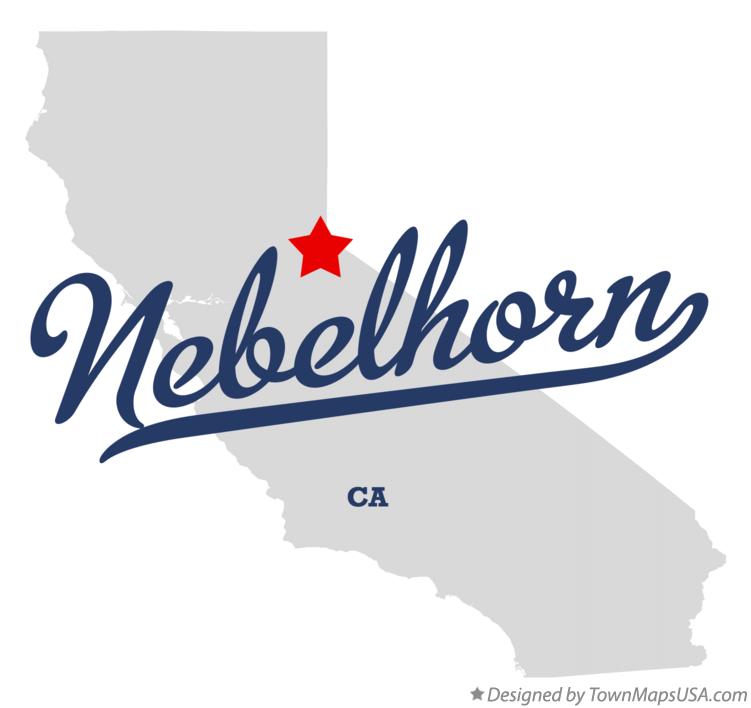 Map of Nebelhorn California CA