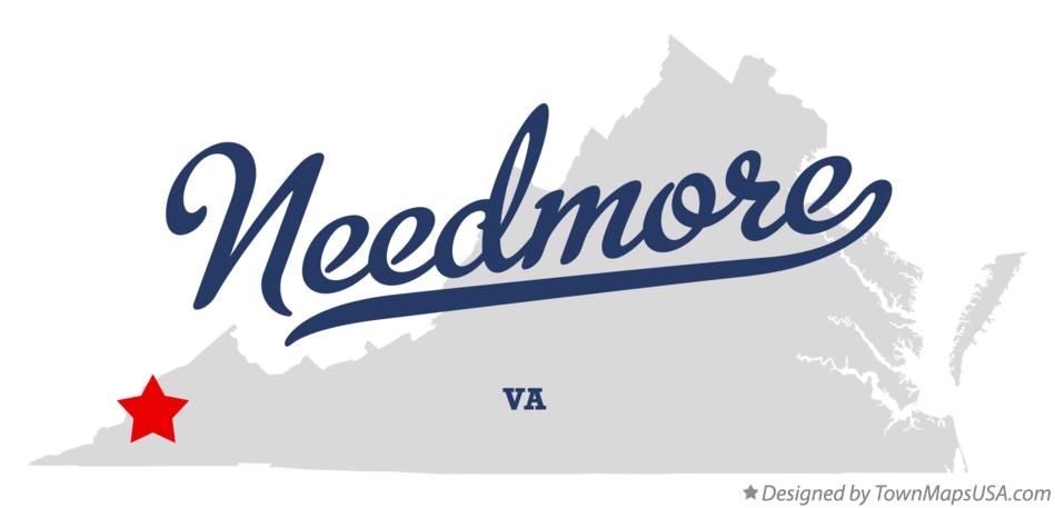 Map of Needmore Virginia VA