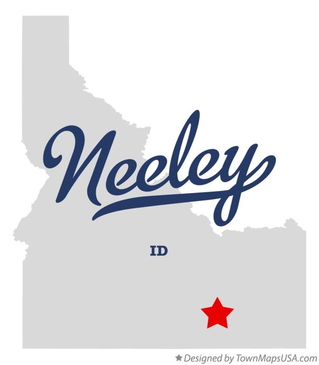 Map of Neeley Idaho ID