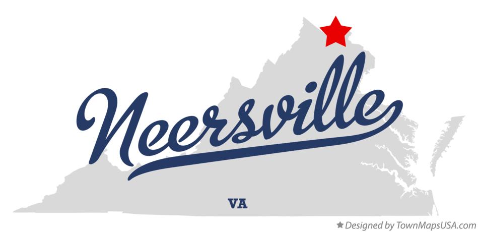 Map of Neersville Virginia VA