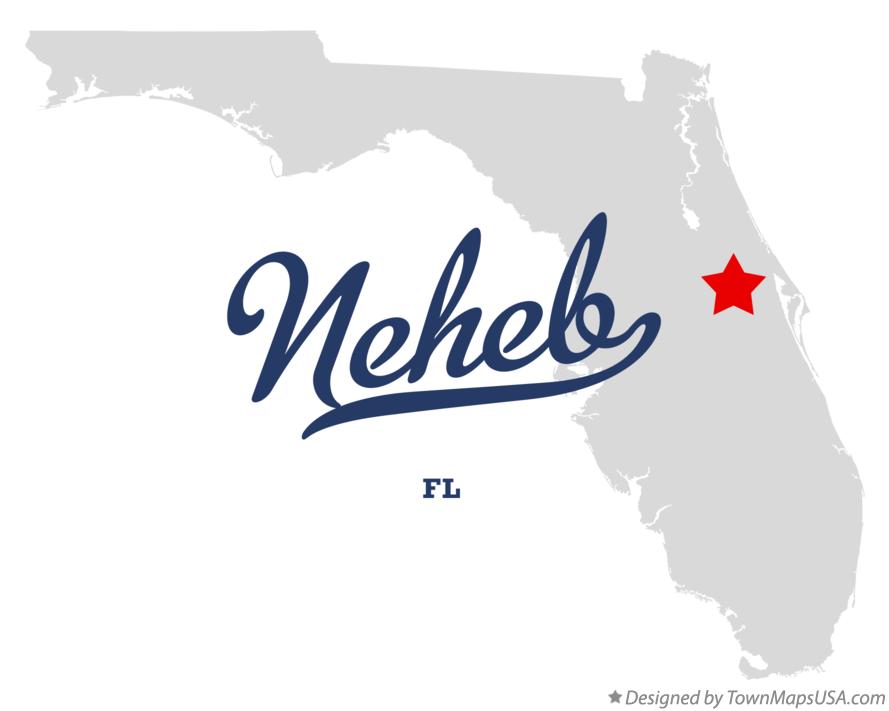 Map of Neheb Florida FL