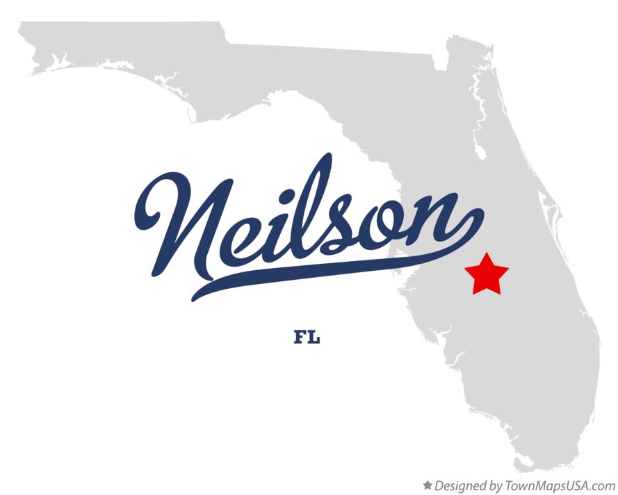 Map of Neilson Florida FL