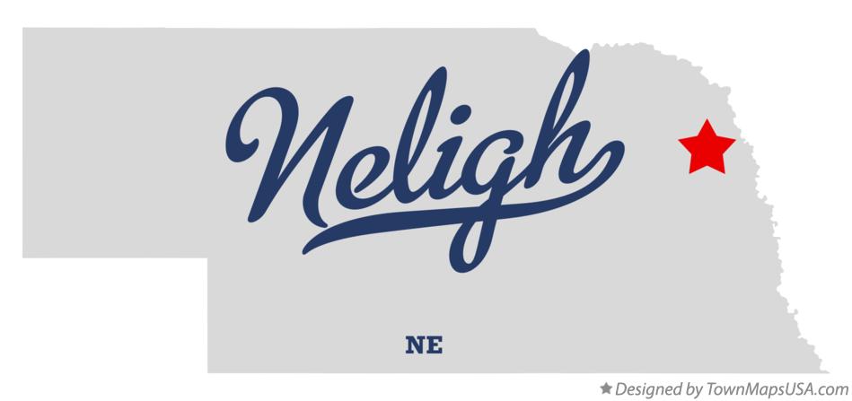 Map of Neligh Nebraska NE
