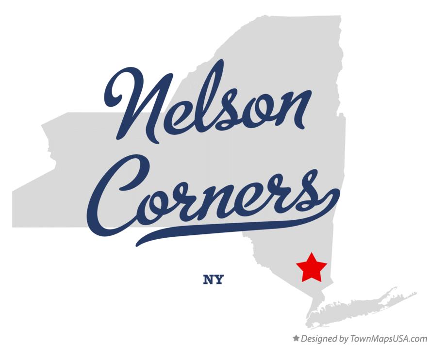 Map of Nelson Corners New York NY
