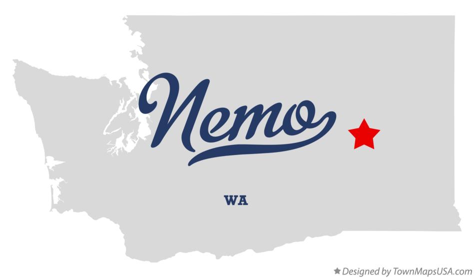 Map of Nemo Washington WA