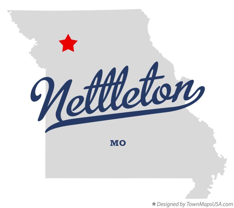 Map of Nettleton Missouri MO