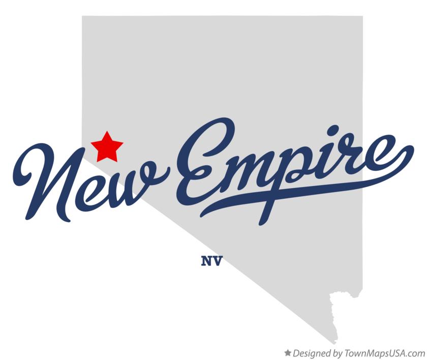 Map of New Empire Nevada NV