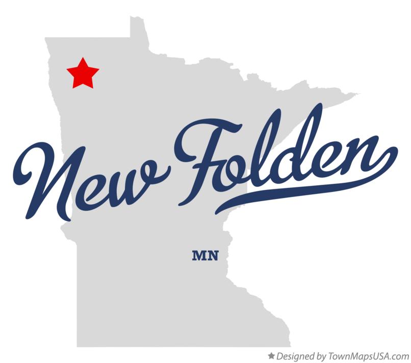 Map of New Folden Minnesota MN