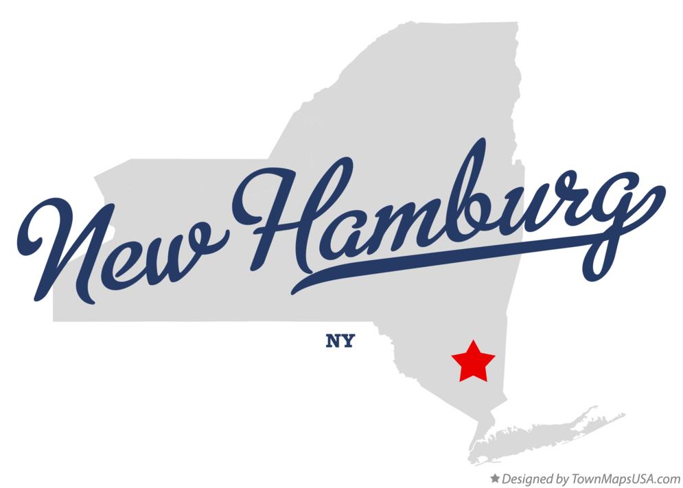 Map of New Hamburg New York NY