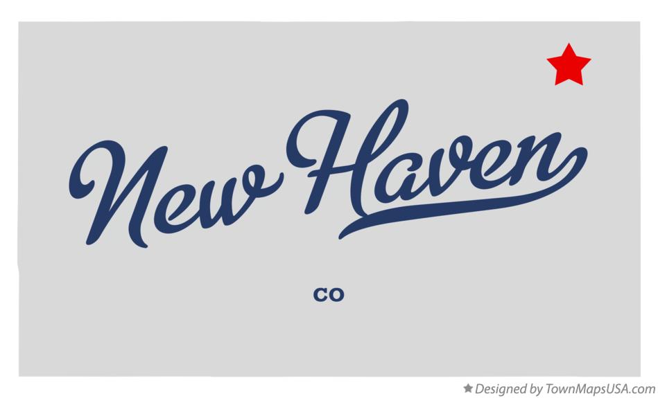 Map of New Haven Colorado CO