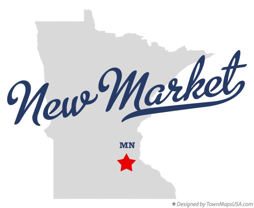 Map of New Market Minnesota MN