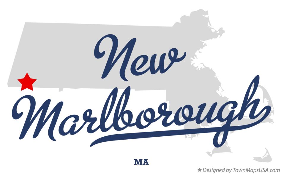 Map of New Marlborough Massachusetts MA
