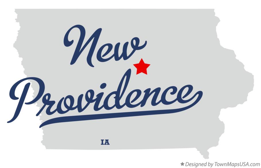 Map of New Providence Iowa IA