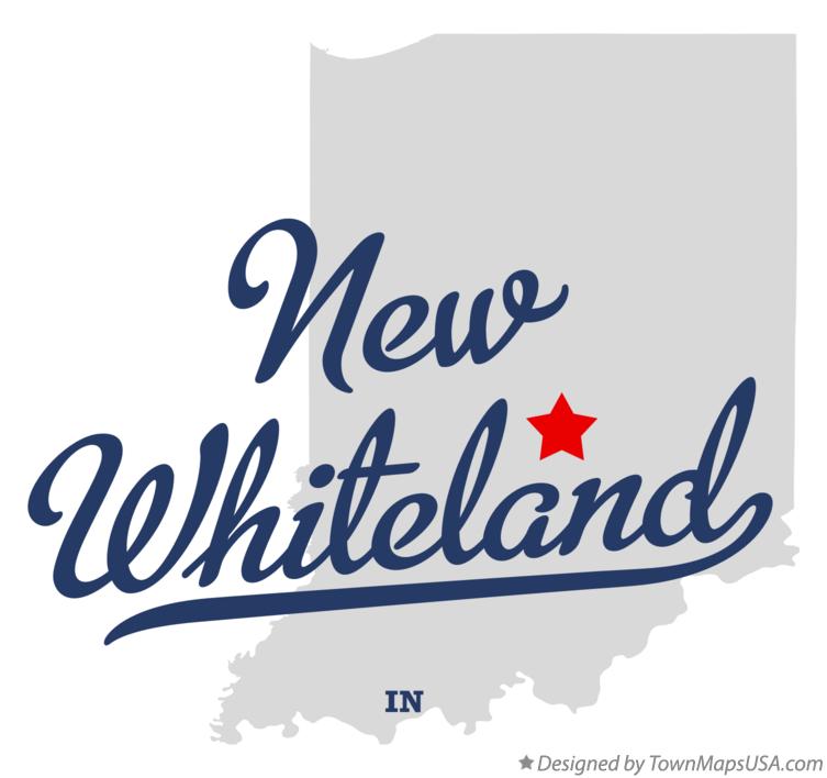 Map of New Whiteland Indiana IN