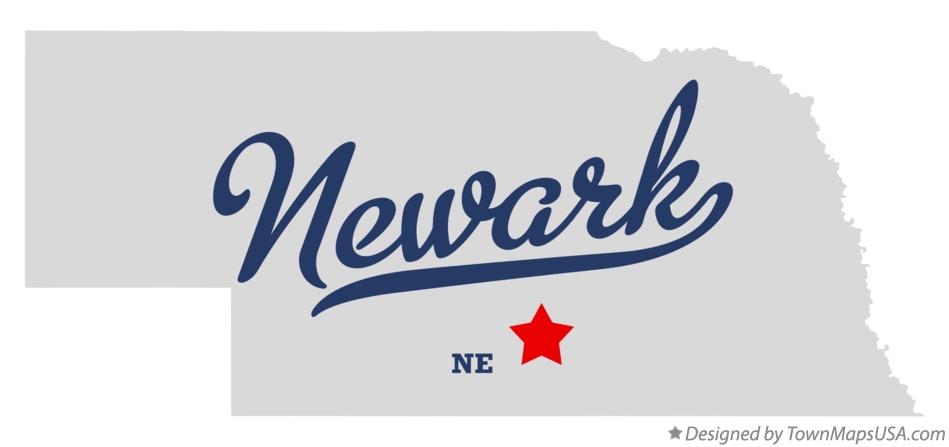 Map of Newark Nebraska NE