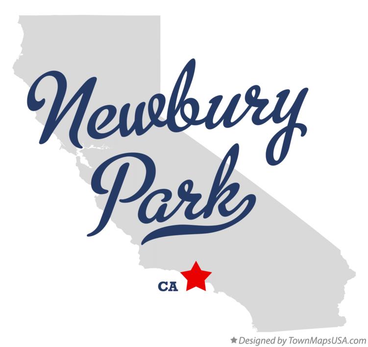 Map of Newbury Park California CA