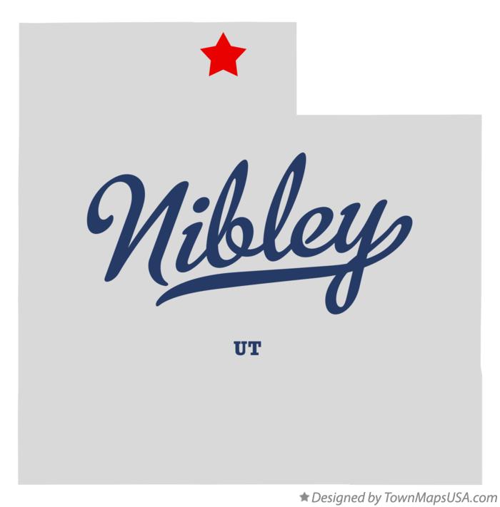 Map of Nibley Utah UT