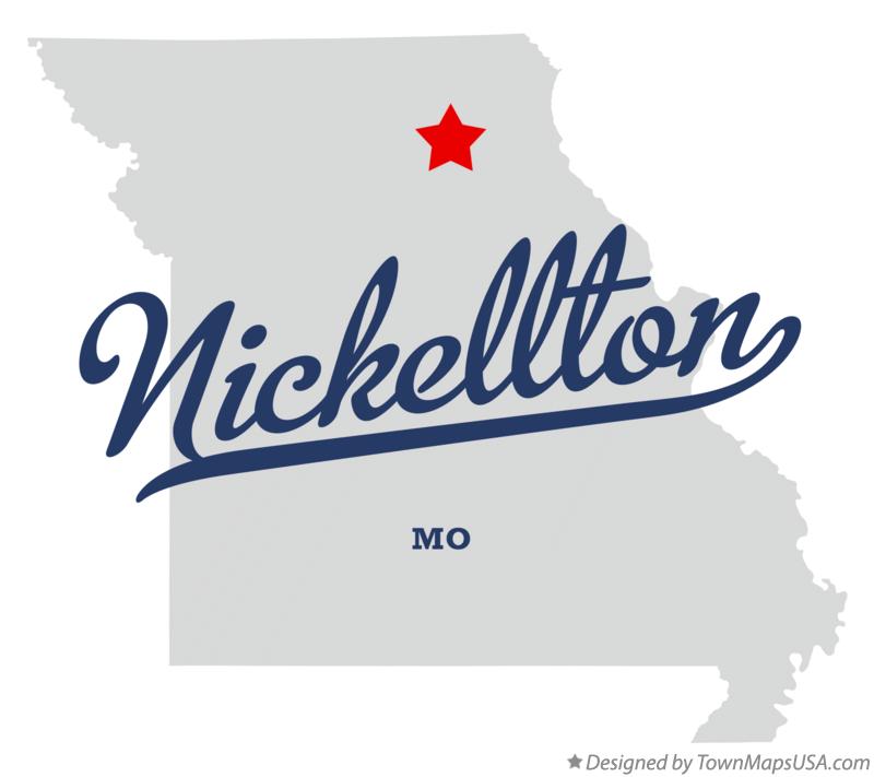 Map of Nickellton Missouri MO