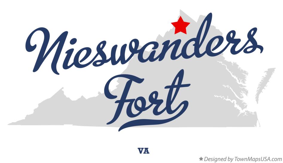 Map of Nieswanders Fort Virginia VA