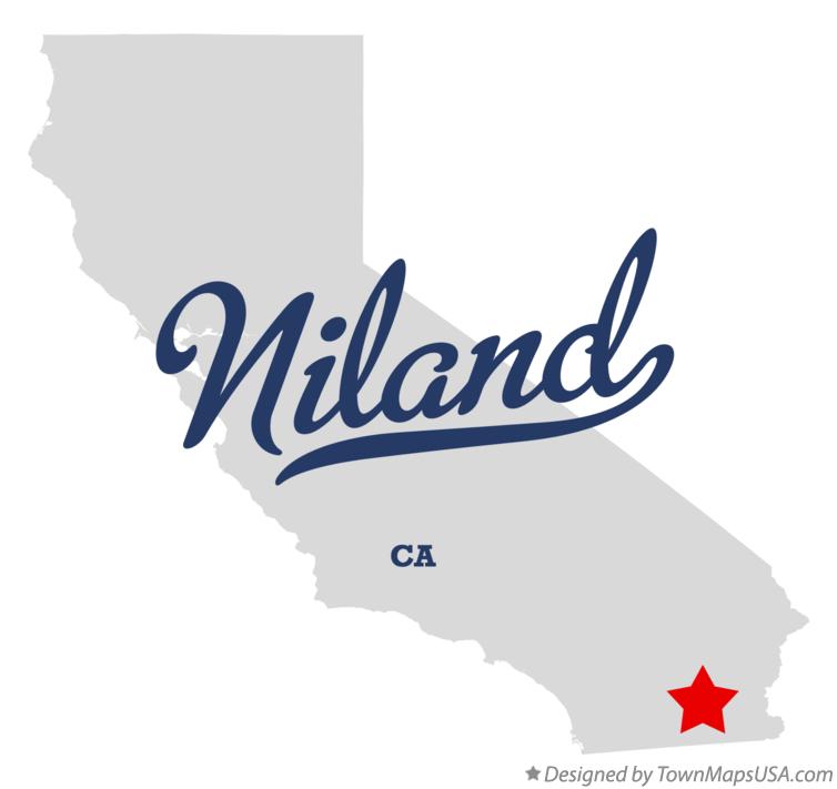 Map of Niland California CA