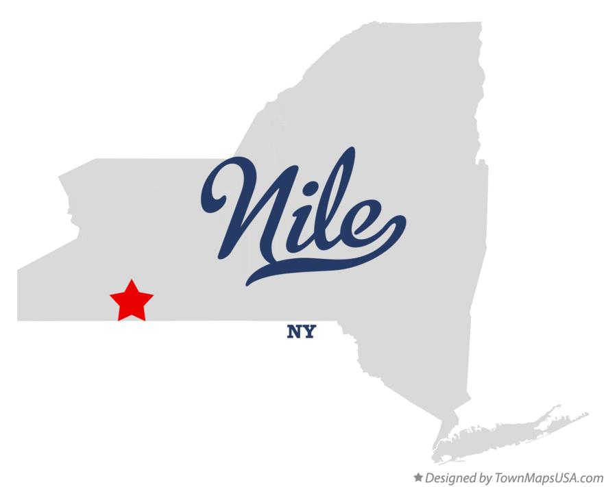 Map of Nile New York NY