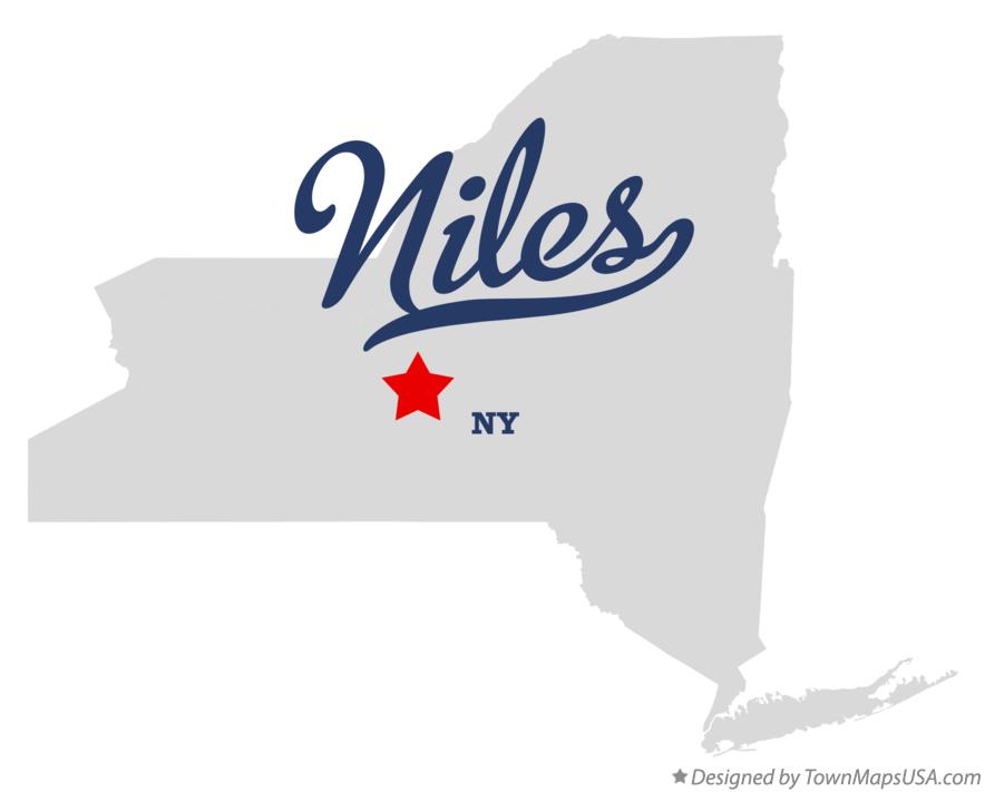 Map of Niles New York NY
