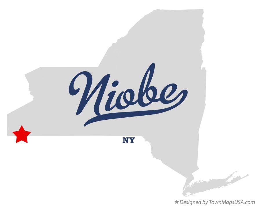 Map of Niobe New York NY
