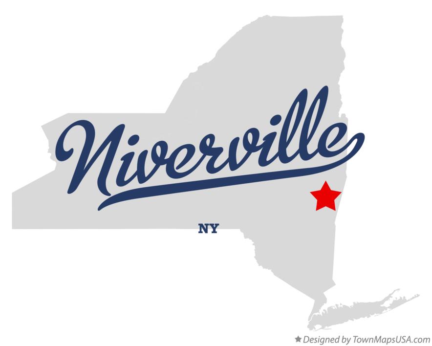 Map of Niverville New York NY