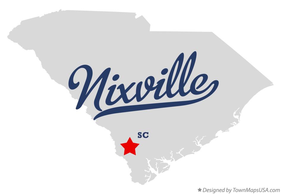 Map of Nixville South Carolina SC