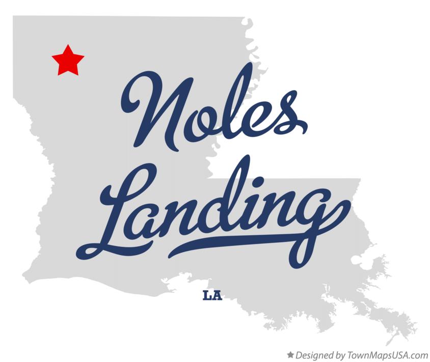 Map of Noles Landing Louisiana LA