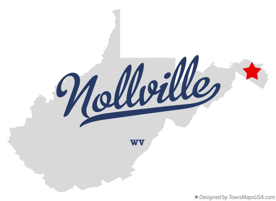 Map of Nollville West Virginia WV