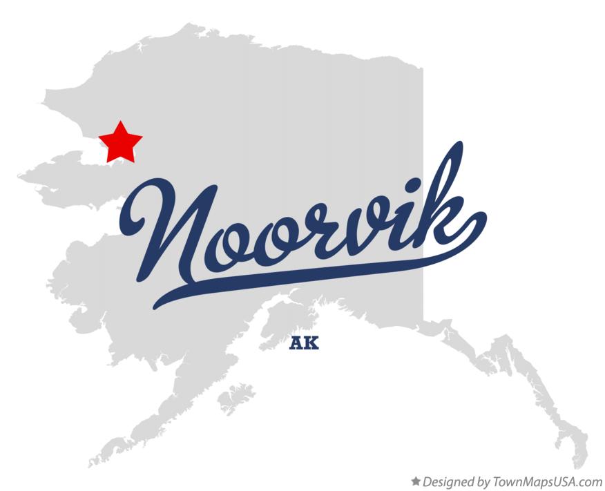 Map of Noorvik Alaska AK
