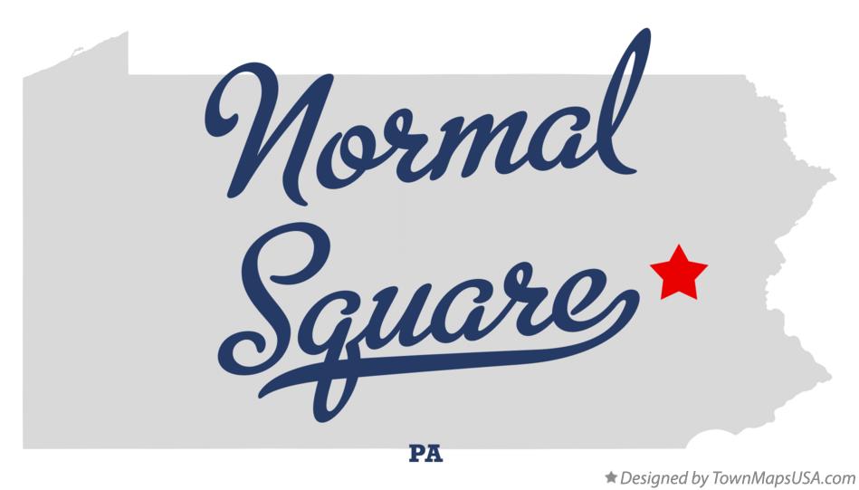 Map of Normal Square Pennsylvania PA