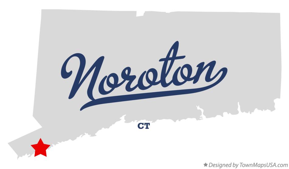 Map of Noroton Connecticut CT