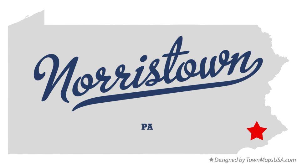 Norristown map
